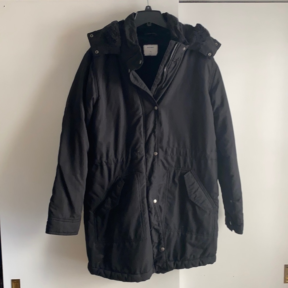 Old Navy Faux Fur Lined Parka